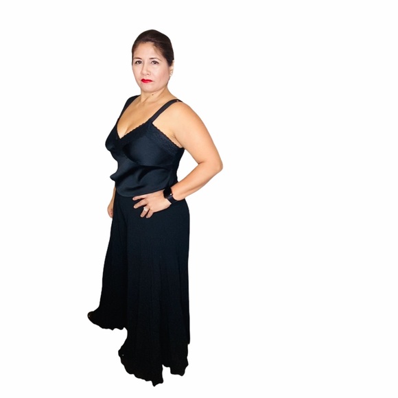 J. R. Nites By Caliendo Pleated Culottes Pants 8 - Picture 2 of 16